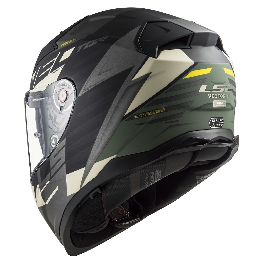 LS2 FF811 Vector II Absolute Matt Black Silver Helmet– Moto Central