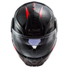 LS2 FF902 Scope Skid Gloss Black Red Helmet