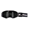 LS2 AURA Offroad Goggles with Clear Visor (Black)