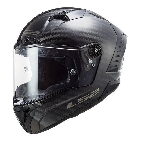 LS2 FF805 THUNDER Carbon GP Racing Solid Gloss Helmet (FIM Certified)