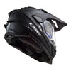 LS2 MX701 EXPLORER PLUS Solid Matt Black Helmet