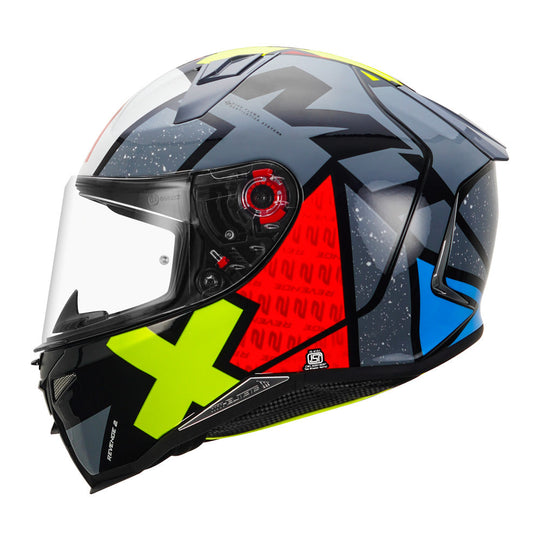 MT Revenge 2 Light Gloss Grey Helmet