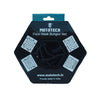MOTOTECH Metal Hook Bungee Net 15"x12" Black 4mm