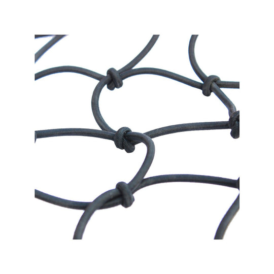 MOTOTECH Heavy Duty Flexi Hook Bungee Cargo Net 40"x40" Black 4mm