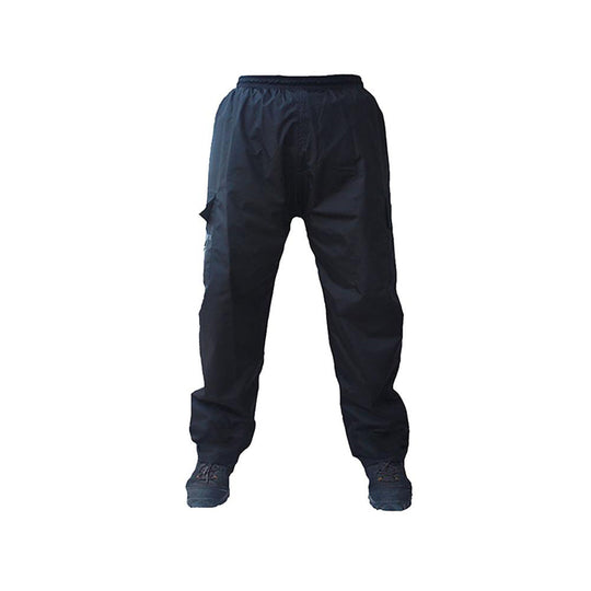 MOTOTECH Hurricane Rain Over trousers Waterproof Pants (Black)