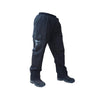 MOTOTECH Hurricane Rain Over trousers Waterproof Pants (Black)