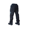 MOTOTECH Hurricane Rain Over trousers Waterproof Pants (Black)