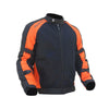 MOTOTECH Scrambler Air Motorcycle Riding Jacket V2 (Orange)