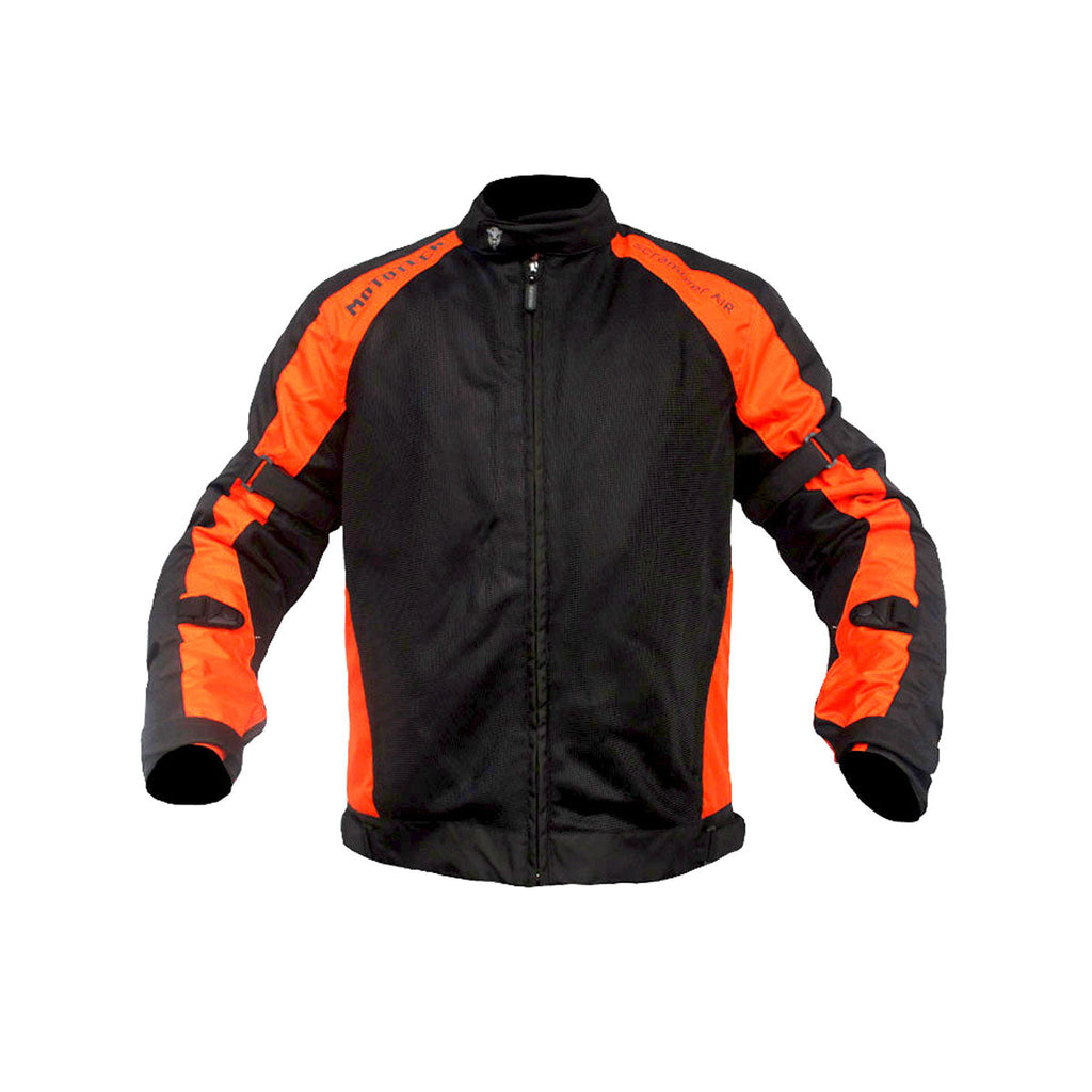 MOTOTECH Scrambler Air Motorcycle Riding Jacket V2 (Orange)