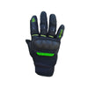 MOTOTECH Urbane Short Carbon Gloves Green