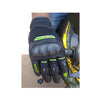 MOTOTECH Urbane Short Carbon Gloves Green