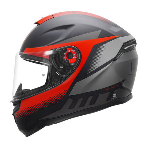 MT Hummer Brick Matt Red Helmet