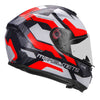 MT Hummer Scratch Gloss Red Helmet
