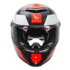 MT Thunder 4 SV Exa Gloss Red Helmet