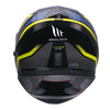 MT THUNDER 3 SV Rikos Gloss Blue Helmet, Full Face Helmets, MT Helmets, Moto Central