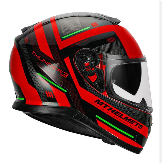 MT THUNDER 3 SV Carry Gloss Red Helmet