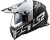 LS2 MX436 Pioneer Evo Evolve Matt White Black Helmet