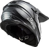 LS2 MX436 Pioneer Evo Knight Gloss Titanium White Helmet
