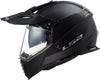 LS2 MX436 Pioneer Evo Solid Matt Black Helmet