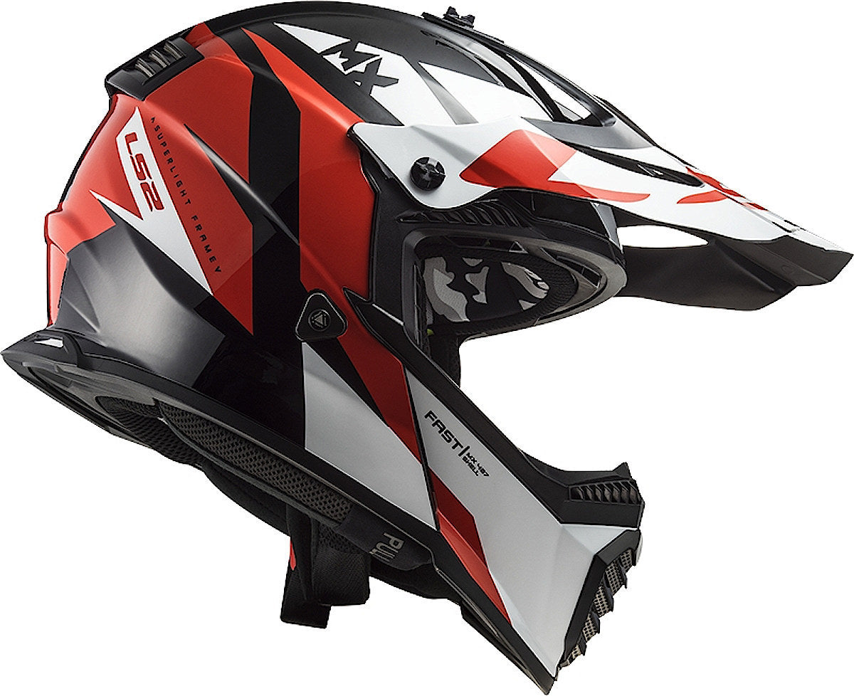 Casco cross shop ls2 mx437