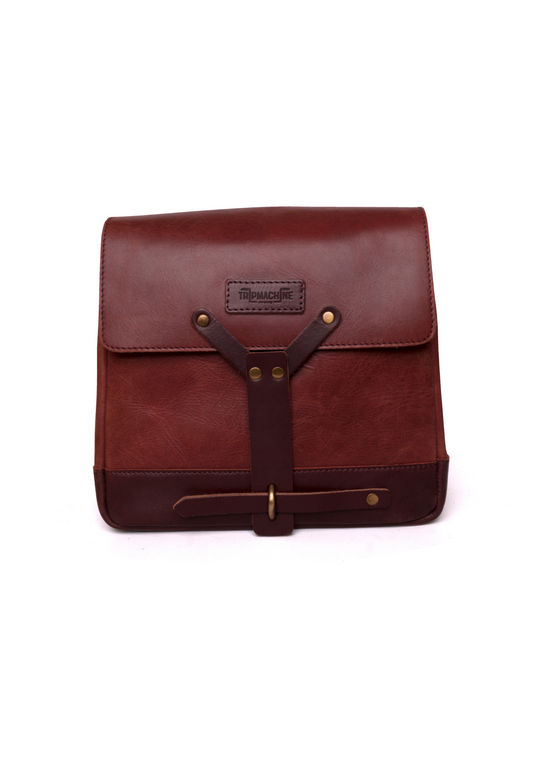 Trip Machine Messenger Bag (Cherry Red)