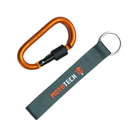 MOTOTECH Accessory Carabiner with Key Ring