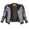 MOTOTECH Reflex Air Flo Mesh Riding Jacket Level 2 (Black Grey)