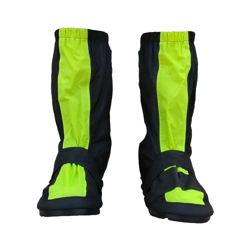 MOTOTECH Trooper Boot Covers Over boots Fluro Green