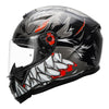 MT Hummer Lycan Gloss Black Helmet