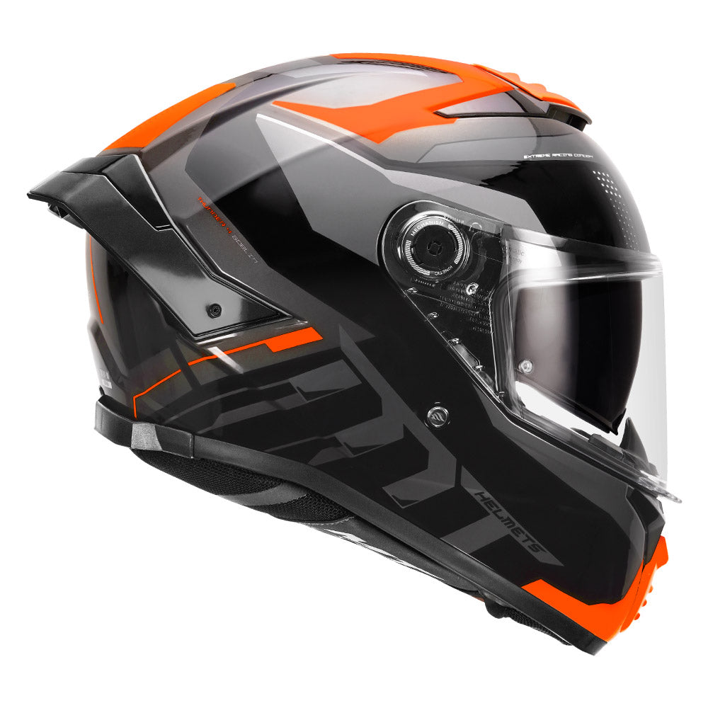 MT Thunder SV Goblin Gloss Fluro Orange Helmet