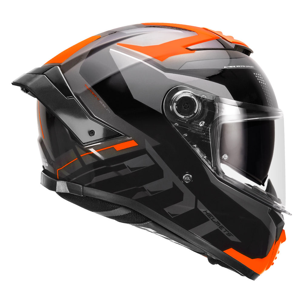 MT Thunder 4 SV Goblin Gloss Fluro Orange Helmet