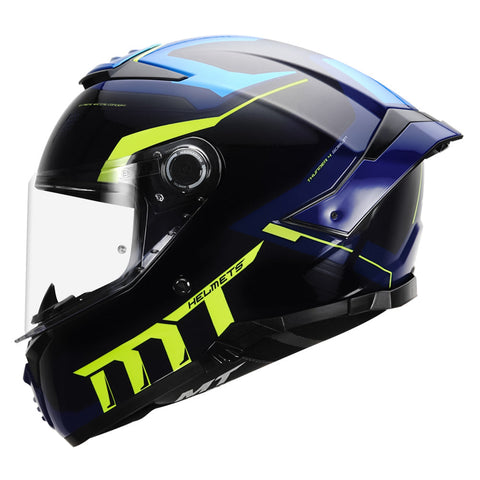 goblin motorcycle helmet MT Thunder 4 SV Goblin Gloss Blue Helmet– Moto Central