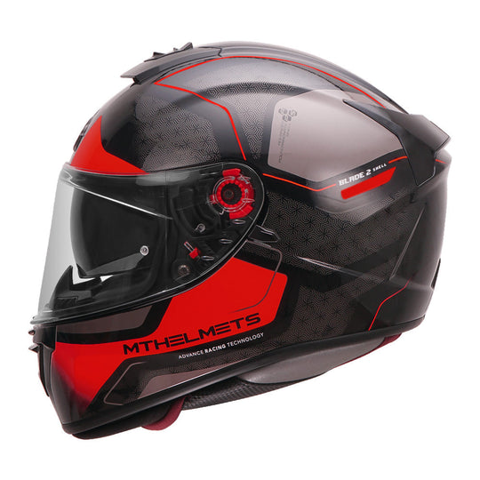 MT Blade 2 SV AURA Gloss Red Helmet