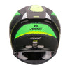 AXXIS Segment Now Matt Fluro Green Helmet