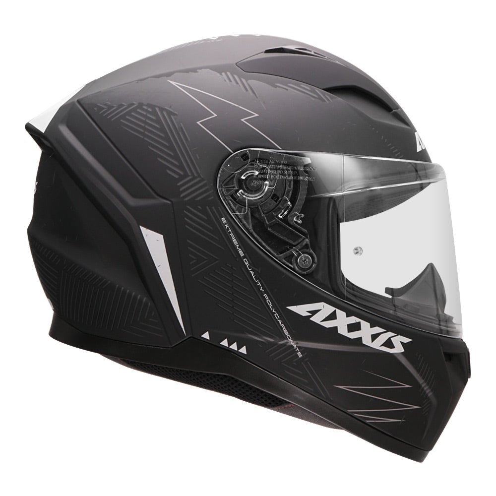 AXXIS Segment Now Matt Black Helmet