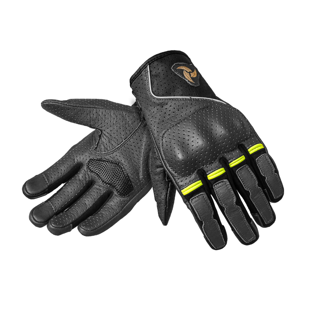 Raida Cruise Pro 2 Riding Gloves (Hi-Viz Yellow)