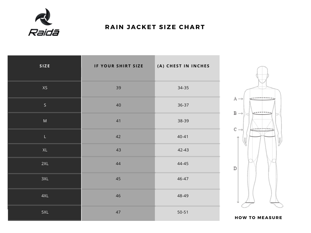Raida Rain Jacket– Moto Central