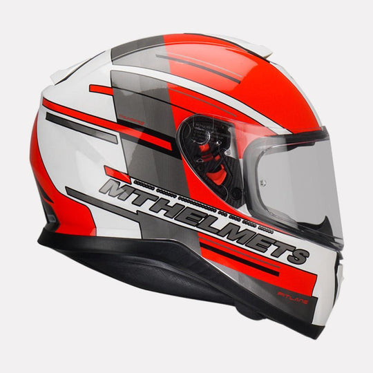 MT THUNDER 3 SV Pitlane Gloss Red Helmet