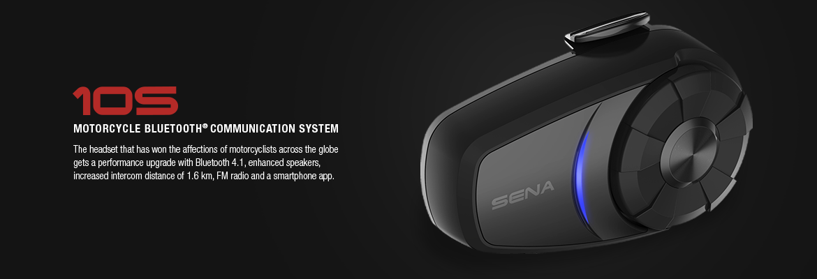 希望者のみラッピング無料】 Sena 10S-01D Bluetooth 4.1 Dual Communication Single System  for Motorcycles,