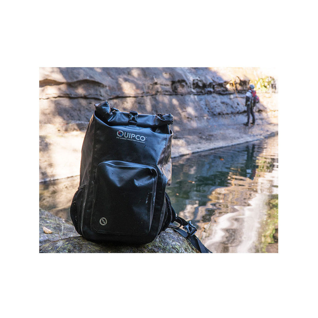 QUIPCO Aqua Shield Waterproof Backpack 32L Black– Moto Central