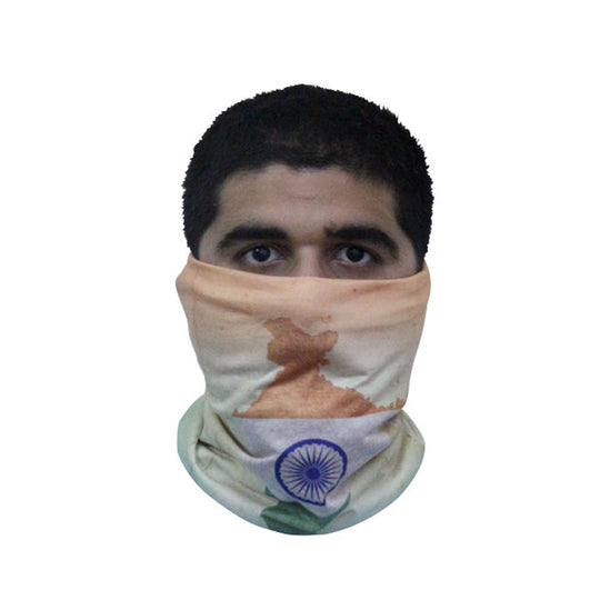 QUIPCO Dune Tube India Map Multifunction Headwear