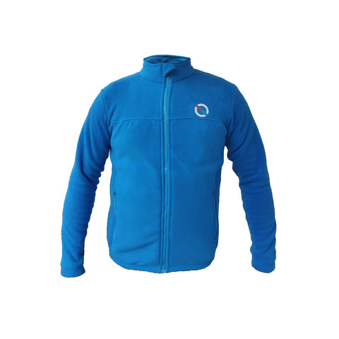 QUIPCO Tundra 200 Fleece Jacket (Aqua Blue) - Moto Central