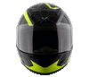 AXOR RAGE RTR Gloss Black Neon Yellow Helmet