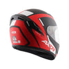 AXOR RAGE RTR Gloss Black Red Helmet