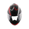 AXOR RAGE RTR Gloss Black Red Helmet