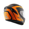 AXOR RAGE RTR Gloss Black Orange Helmet