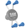 RAM Mounts X Grip Rubber Cap 4 Pack Replacement (Blue) (RAP-UN-CAP-4-BLUEU)