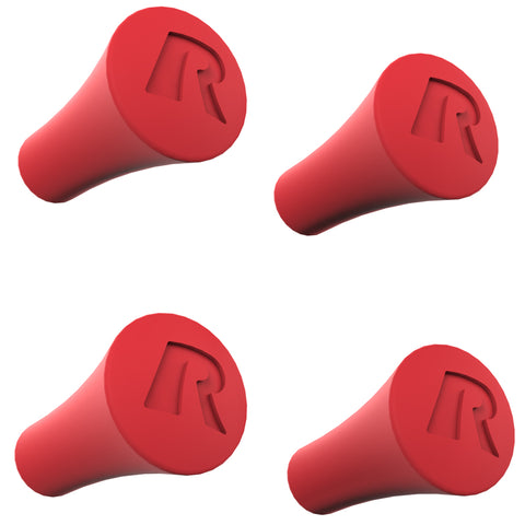 RAM Mounts X Grip Rubber Cap 4-Pack Replacement (Red) (RAP-UN-CAP-4-REDU)