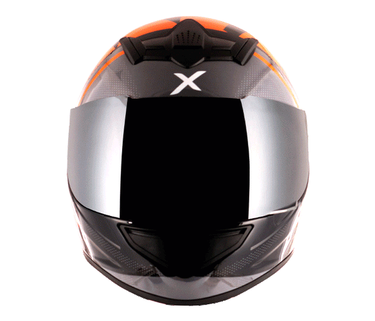 AXOR Rage RR3 Black Orange Helmet