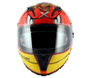 AXOR STREET Racing Duck Orange Yellow Helmet
